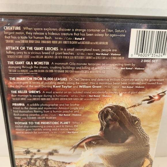 The Jurassic Collection 7 Movies 2 Disc Set  DVD - Picture 6 of 7